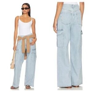 Agolde Minka Cargo Jean 30 Realm Relaxed Fit High Rise